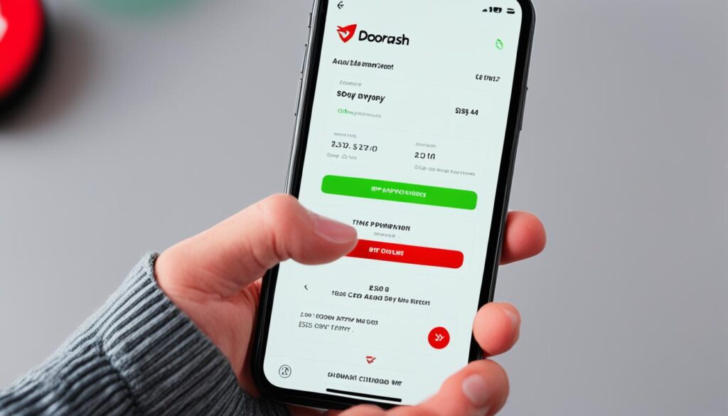 add new payment method on DoorDash