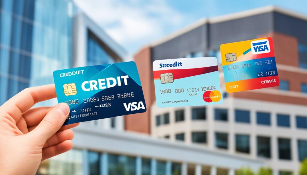 building credit history with student credit card