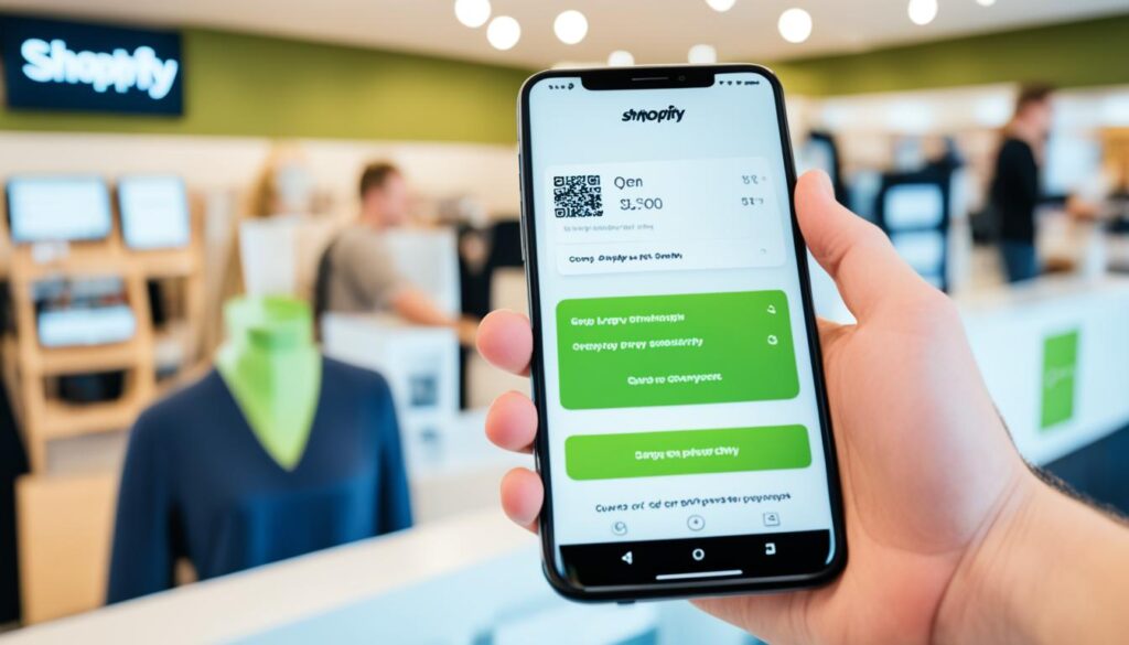 setting up Shopify Payments on Android