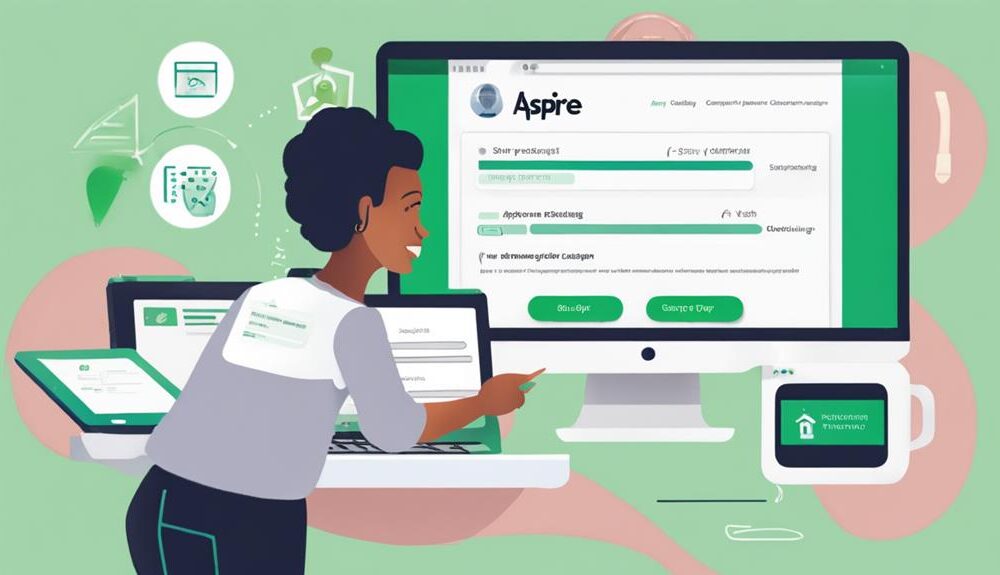 setting up aspire payment