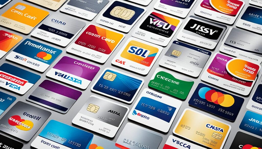 types of credit cards