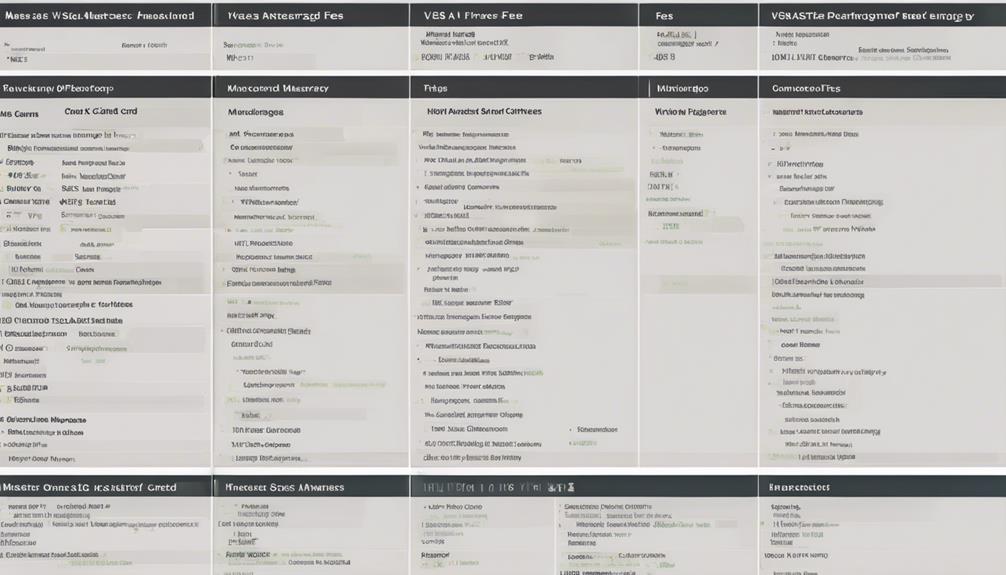 analyzing interchange fees variations