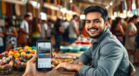 accept payments via social media