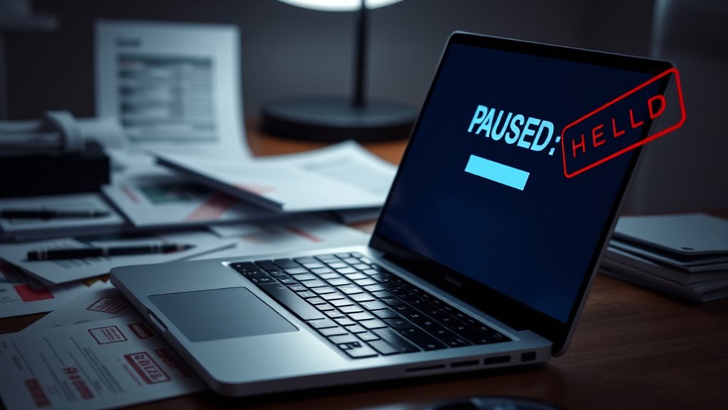 merchant funds freeze prevention