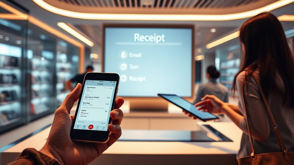 digital receipts promote sustainability