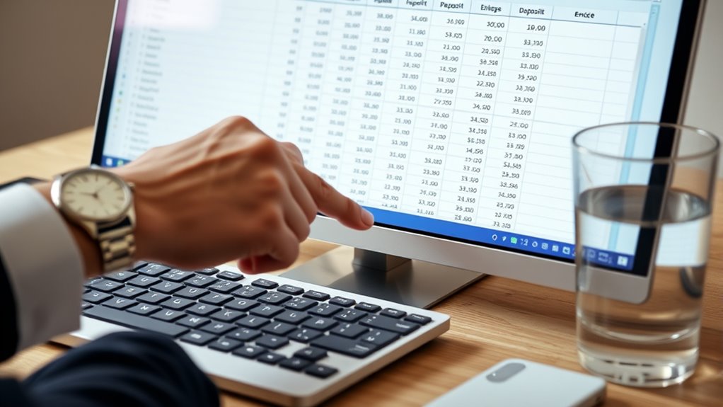 matching transactions with deposits