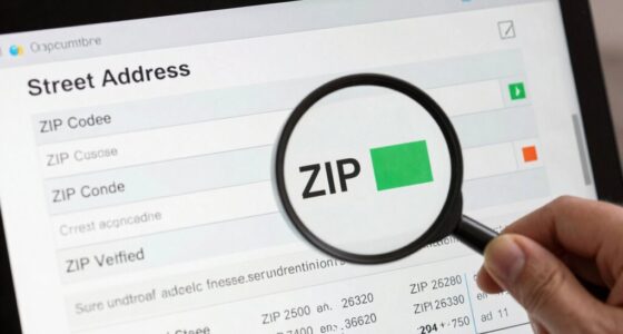 address and zip verification