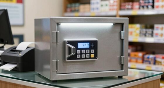 cash management safe features