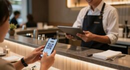 digital ordering at tables