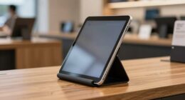 ergonomic pos tablet stand