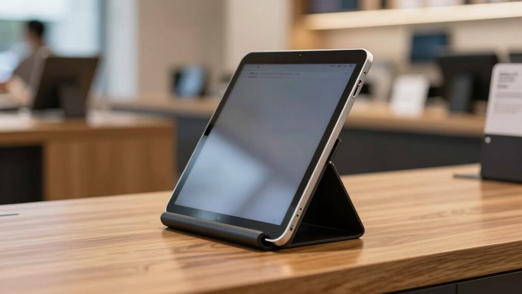 ergonomic pos tablet stand