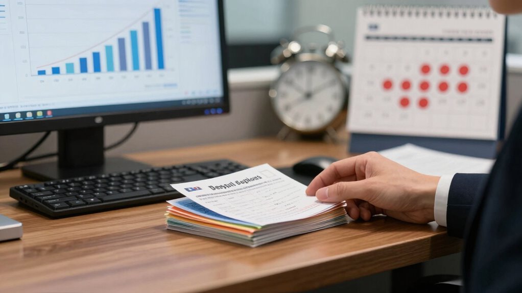 holiday delays affect deposits