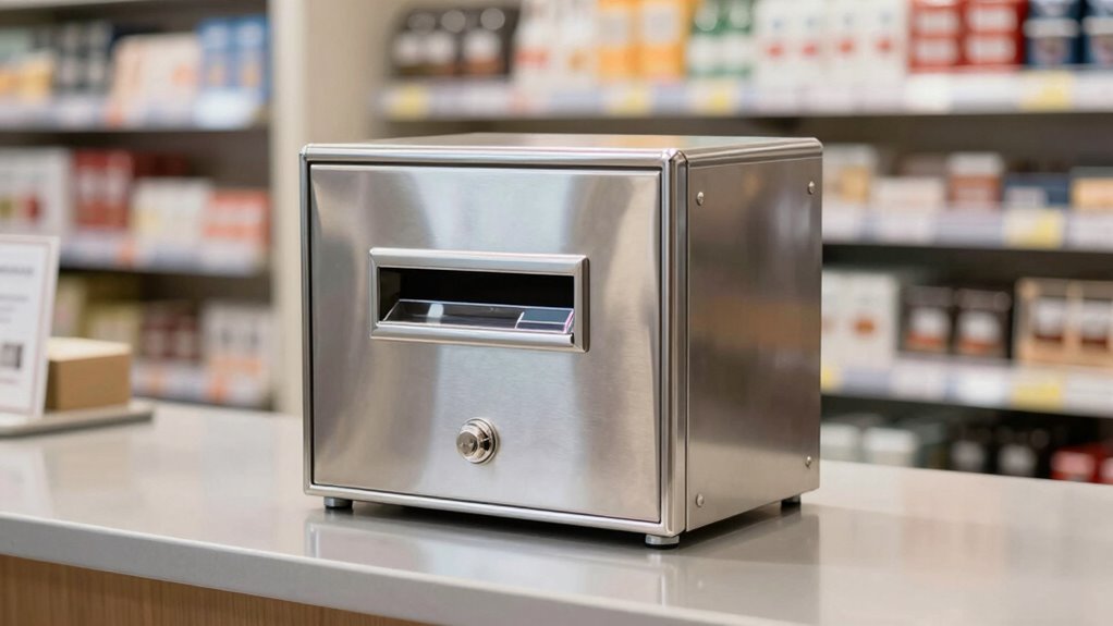 secure cash storage and handling