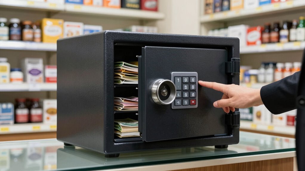 secure durable retail cash safes