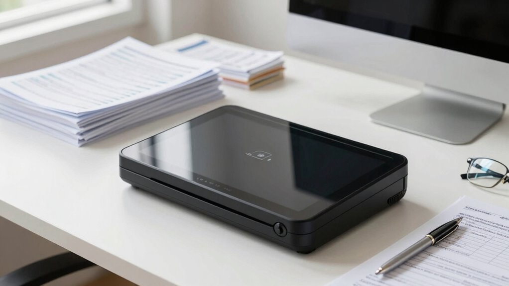 secure efficient document scanning